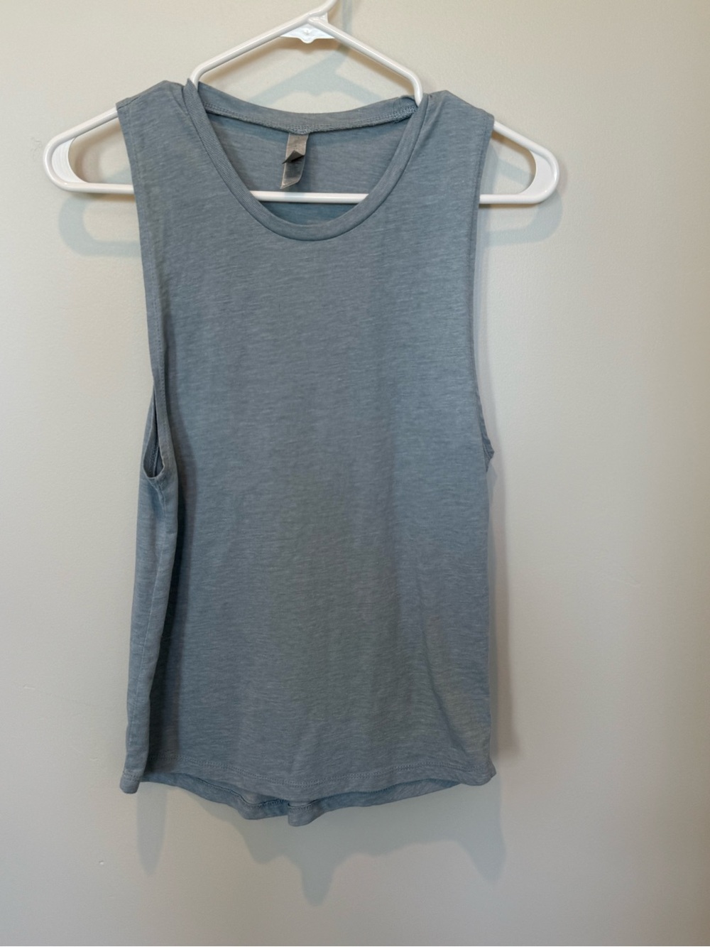 Next Level Apparel Light Gray Crewneck Tank Top LB004-015